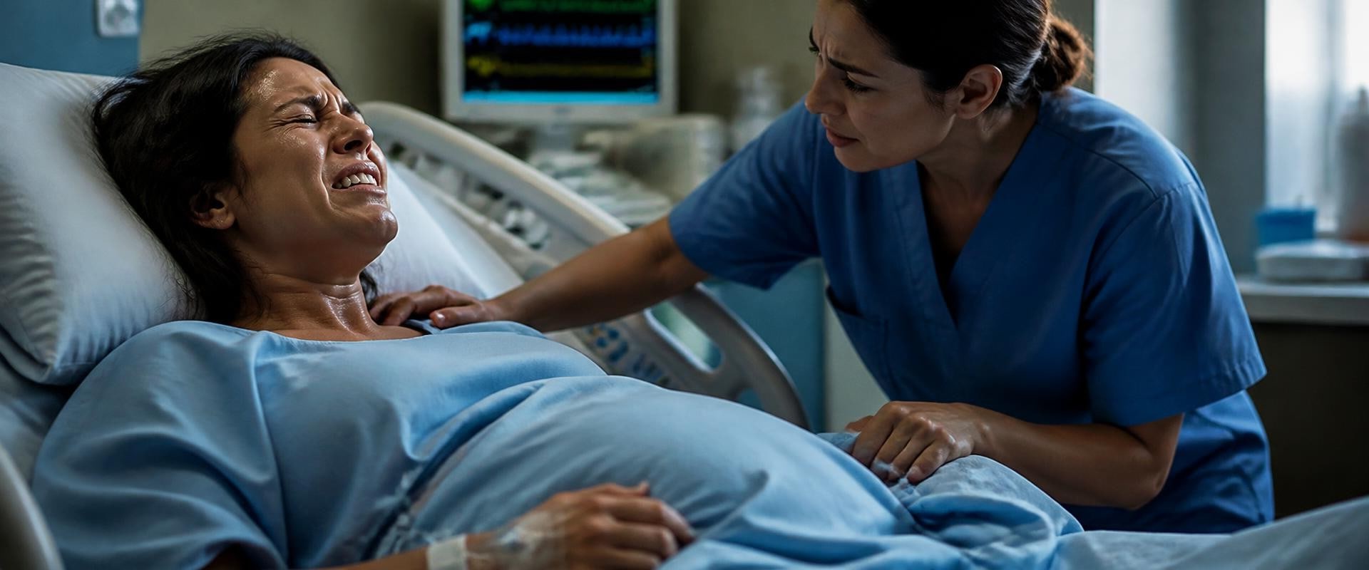Umbilical cord compression during labor: how restricted blood flow can cause fetal distress and birth injuries